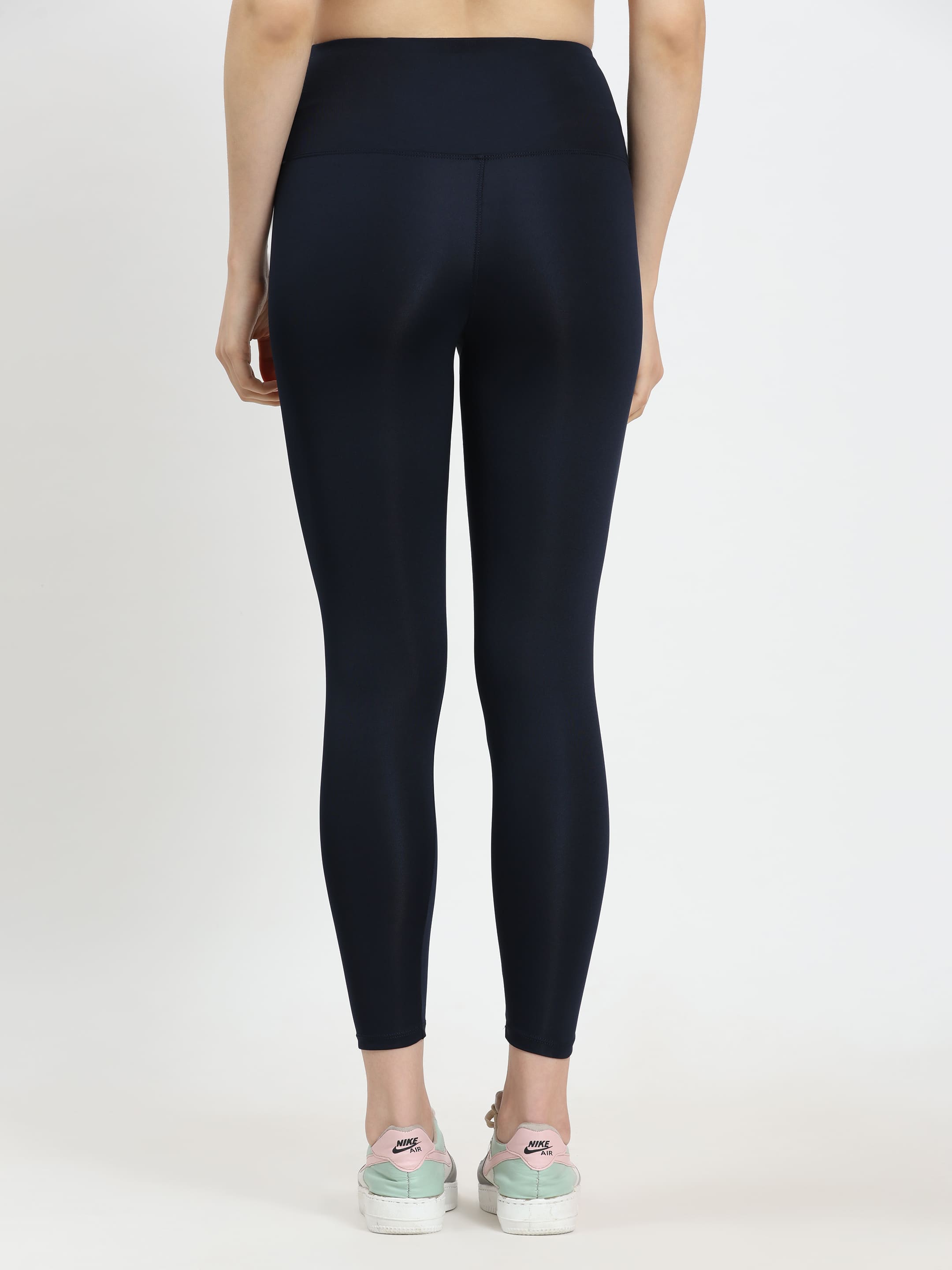 Dpassion SculptFlex Zip Co-Ord Set – Navy Blue Activewear