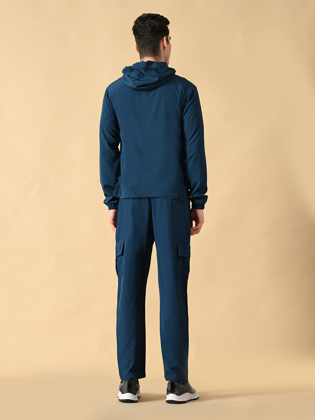 Dpassion Men Hooded Zip Jacket Lightweight Training Activewear - Dpassion