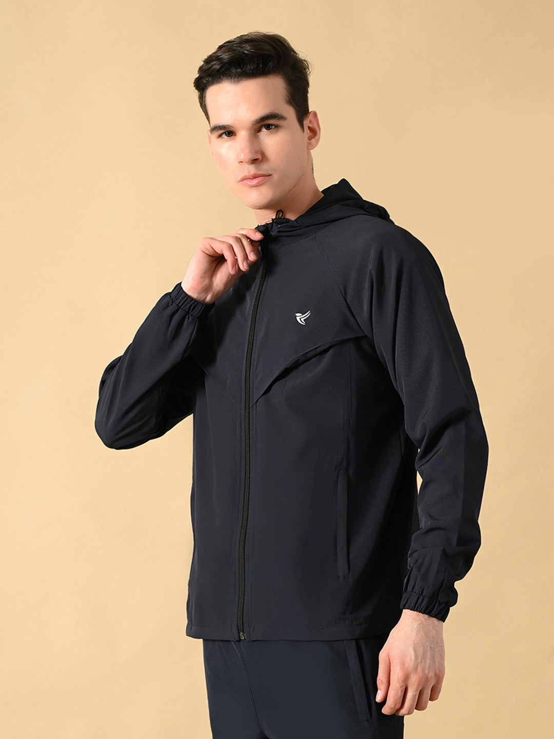 Men's Athletic Tracksuit Set - Sports Jacket & Cargo Pants