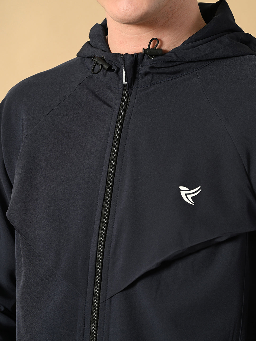 Men's Sports Jacket - 2-Layer Polyester with NS Lycra & Zero Mesh