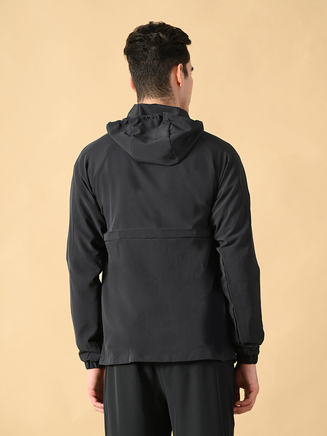 Dpassion Men Hooded Performance Jacket Lightweight Activewear - Dpassion