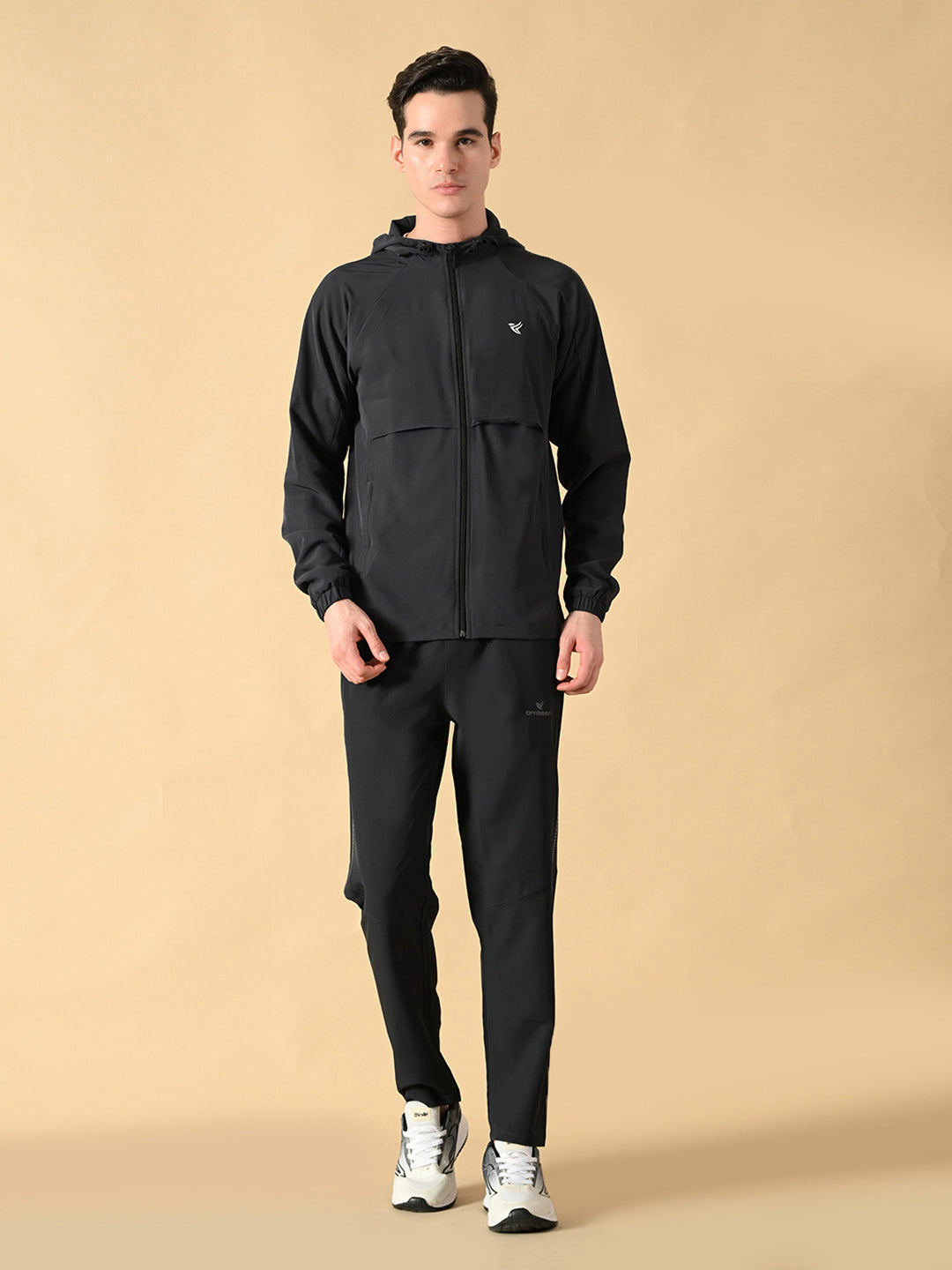 Men's Sports Jacket - 2-Layer Polyester with NS Lycra & Zero Mesh