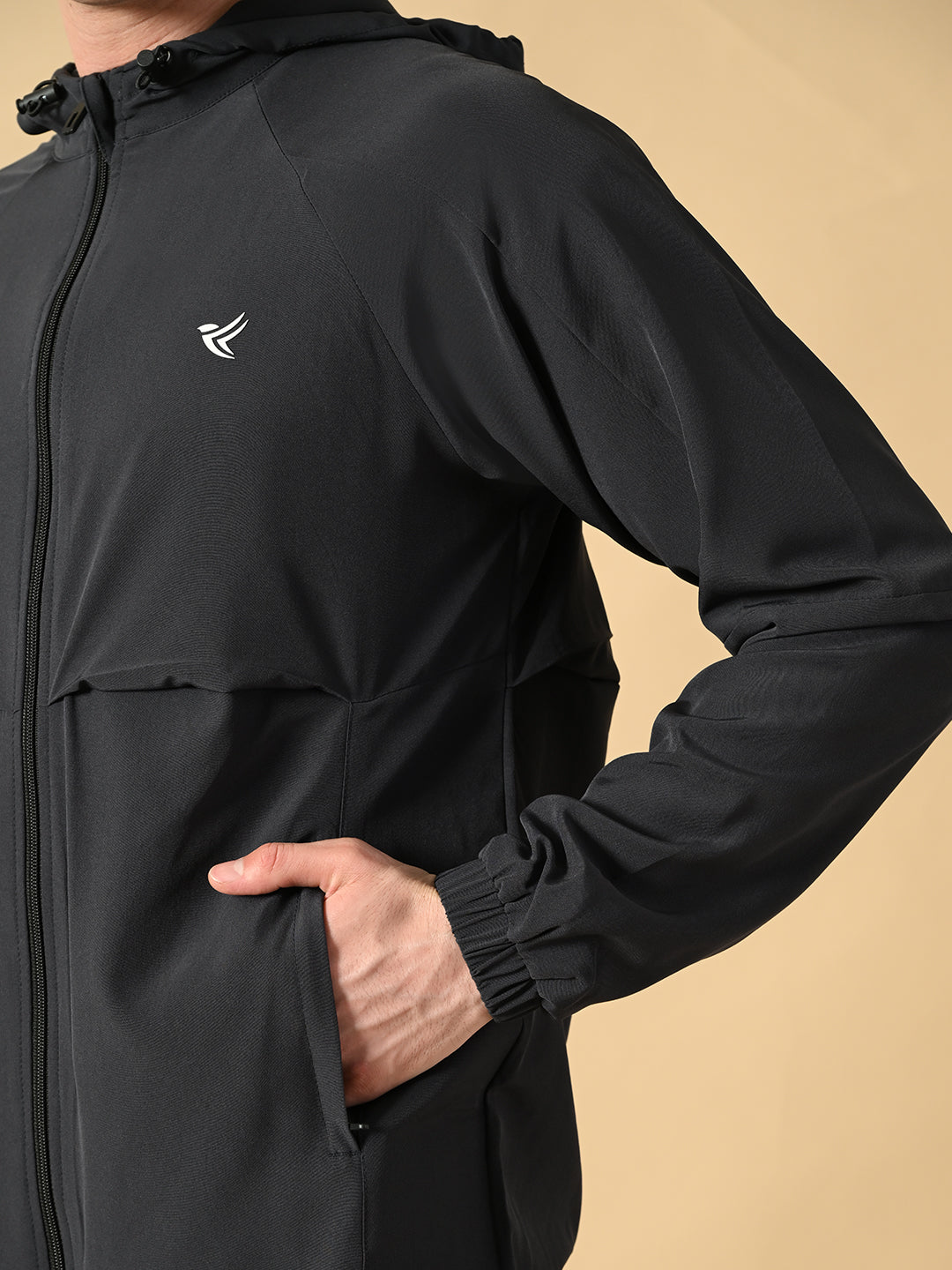 Men's Athletic Tracksuit Set - Sports Jacket & Cargo Pants