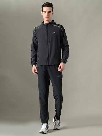 Men's Athletic Tracksuit Set - Sports Jacket & Cargo Pants