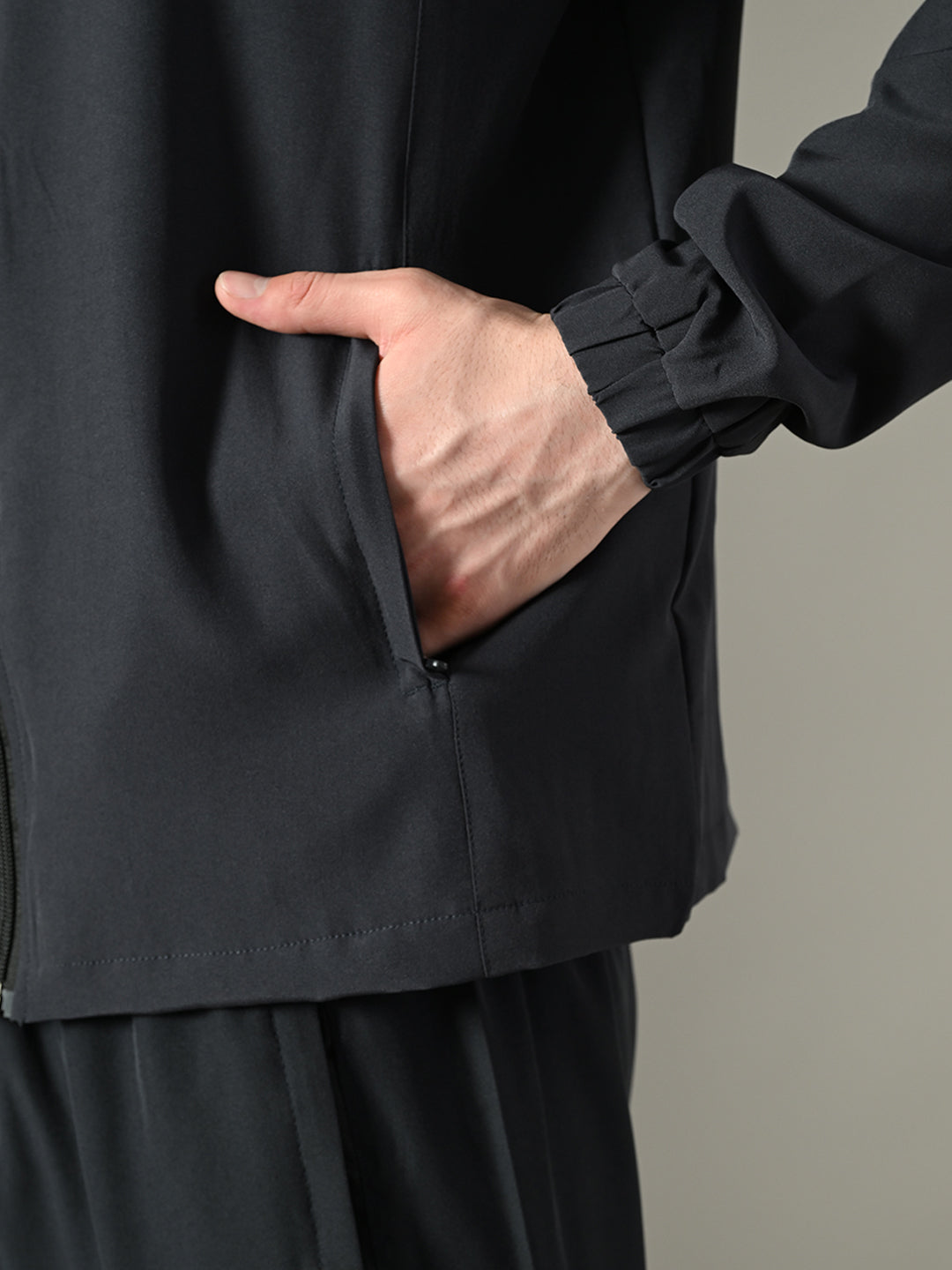 Men's Athletic Tracksuit Set - Sports Jacket & Cargo Pants