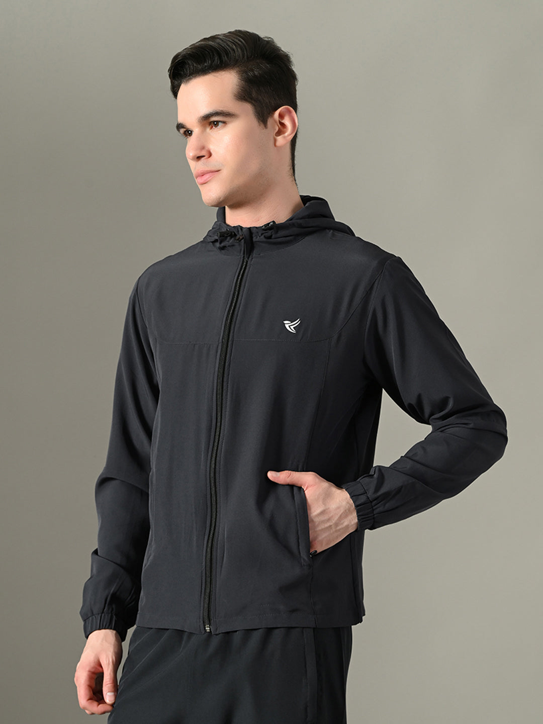 Men's Athletic Tracksuit Set - Sports Jacket & Cargo Pants