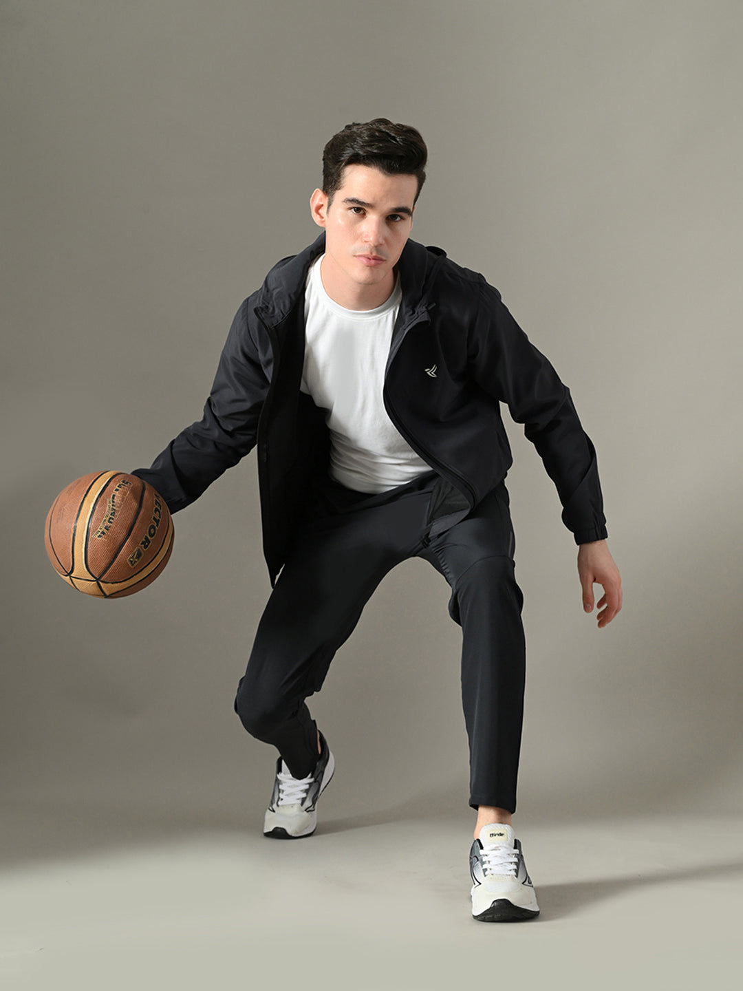 Men's Sports Jacket - 2-Layer Polyester with NS Lycra & Zero Mesh