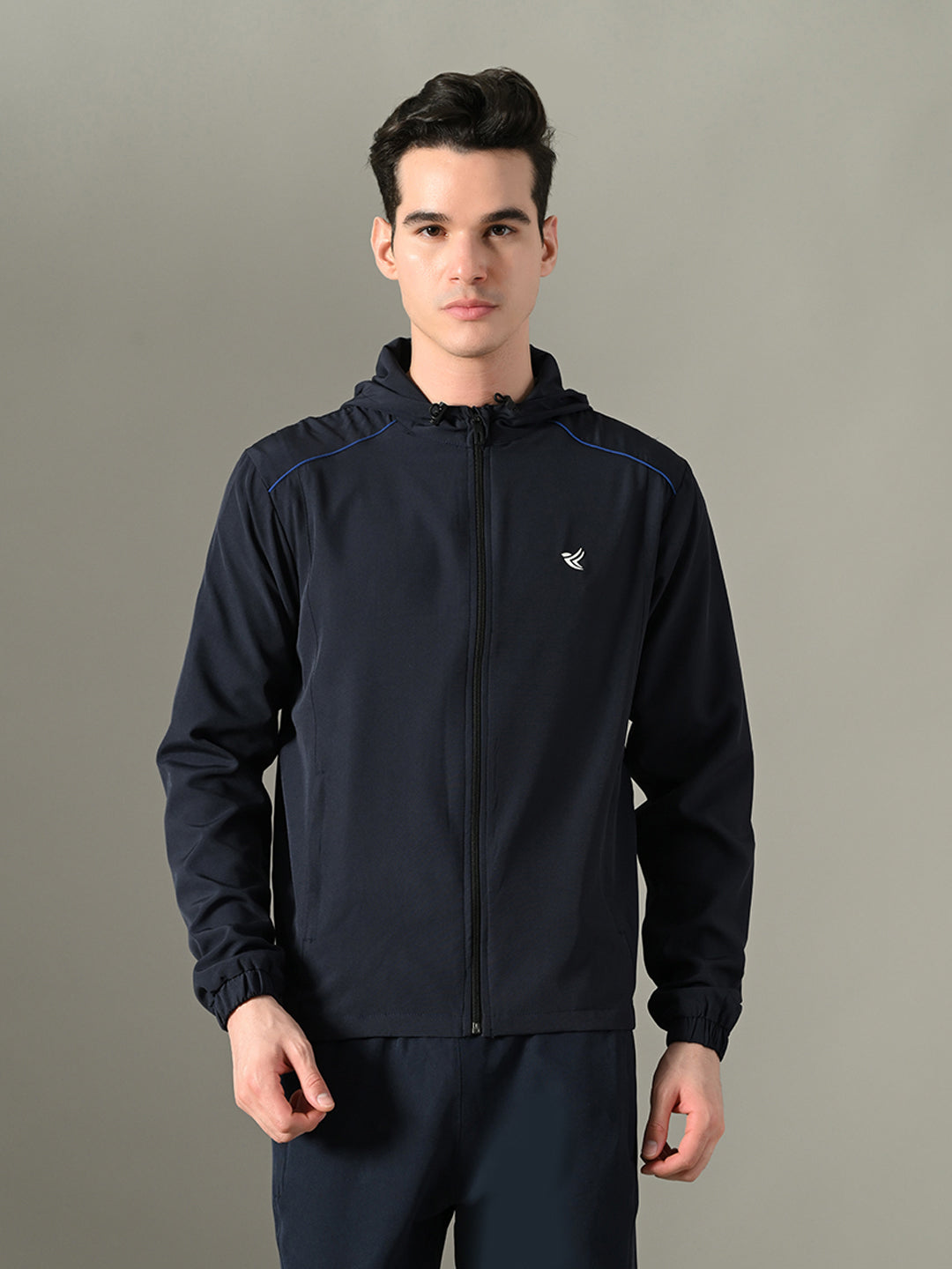 Men's Athletic Tracksuit Set - Sports Jacket & Cargo Pants