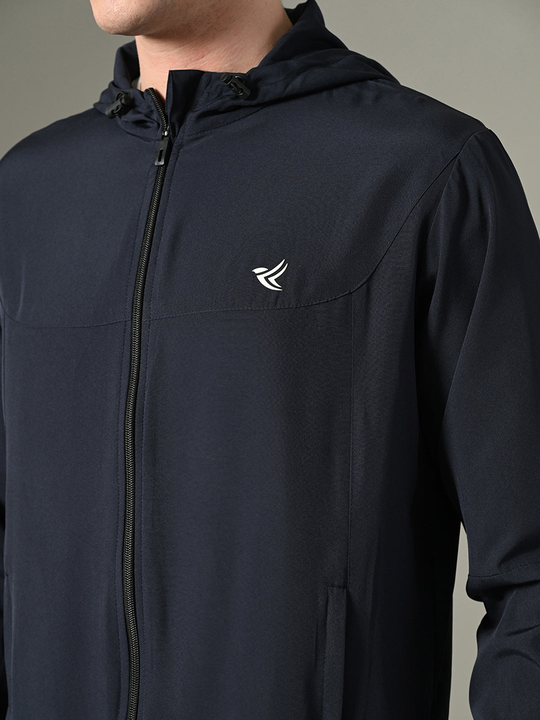 Men's Sports Jacket - 2-Layer Polyester with NS Lycra & Zero Mesh