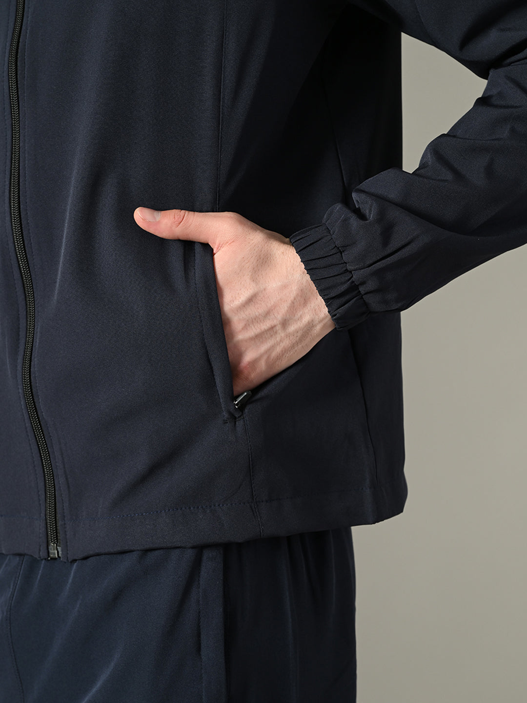 Men's Athletic Tracksuit Set - Sports Jacket & Cargo Pants