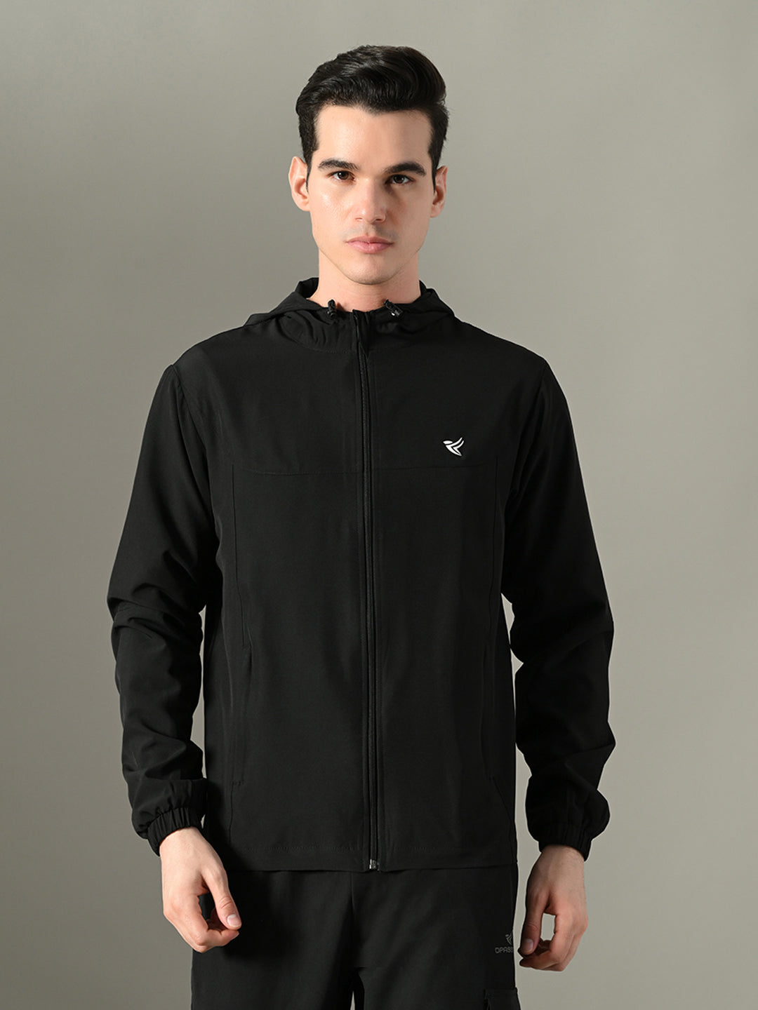 Men's Sports Jacket - 2-Layer Polyester with NS Lycra & Zero Mesh