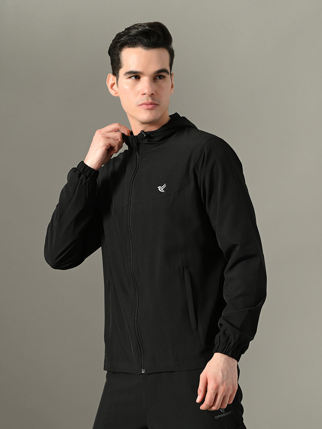 Men's Sports Jacket - 2-Layer Polyester with NS Lycra & Zero Mesh