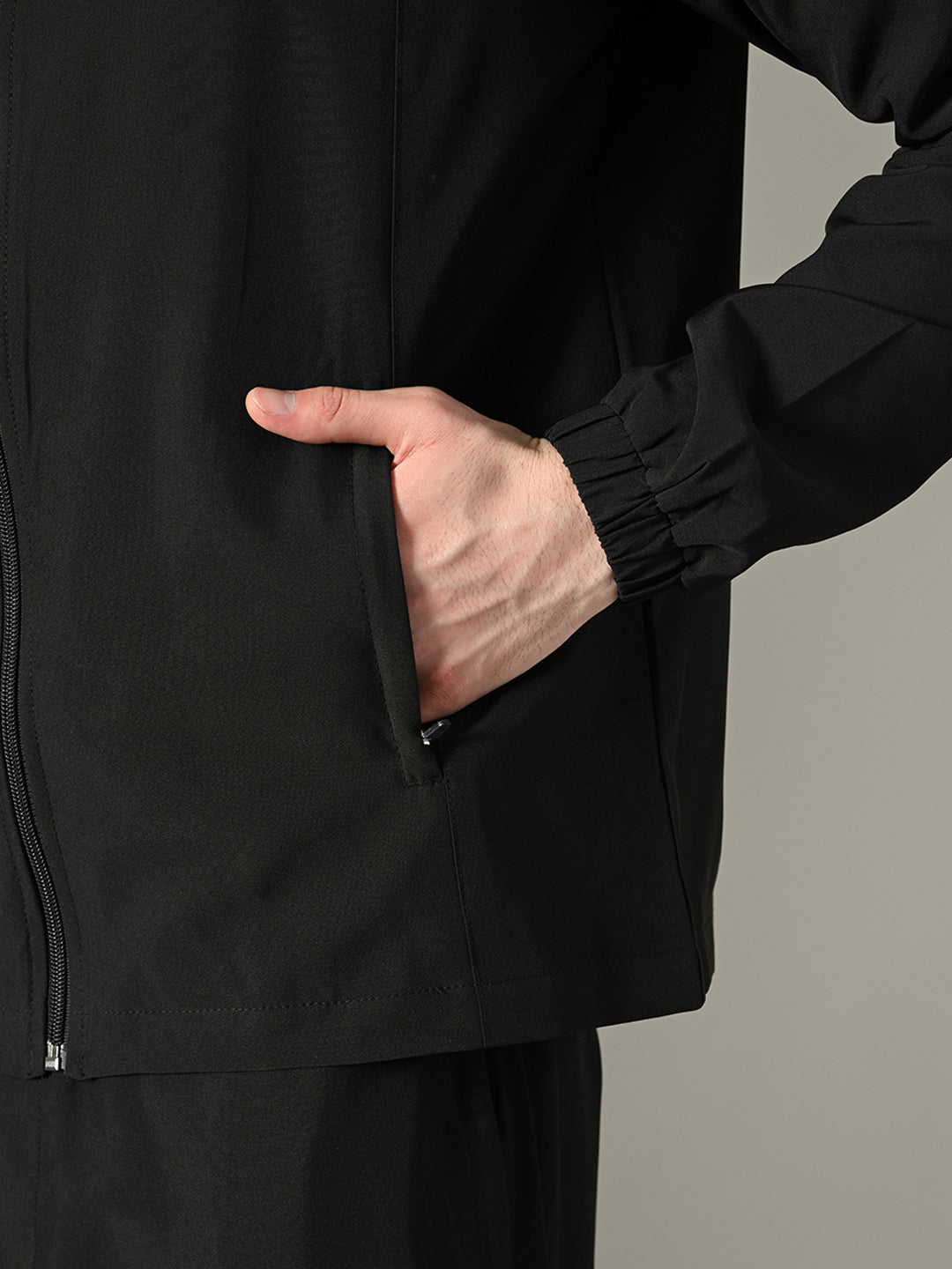 Men's Athletic Tracksuit Set - Sports Jacket & Cargo Pants