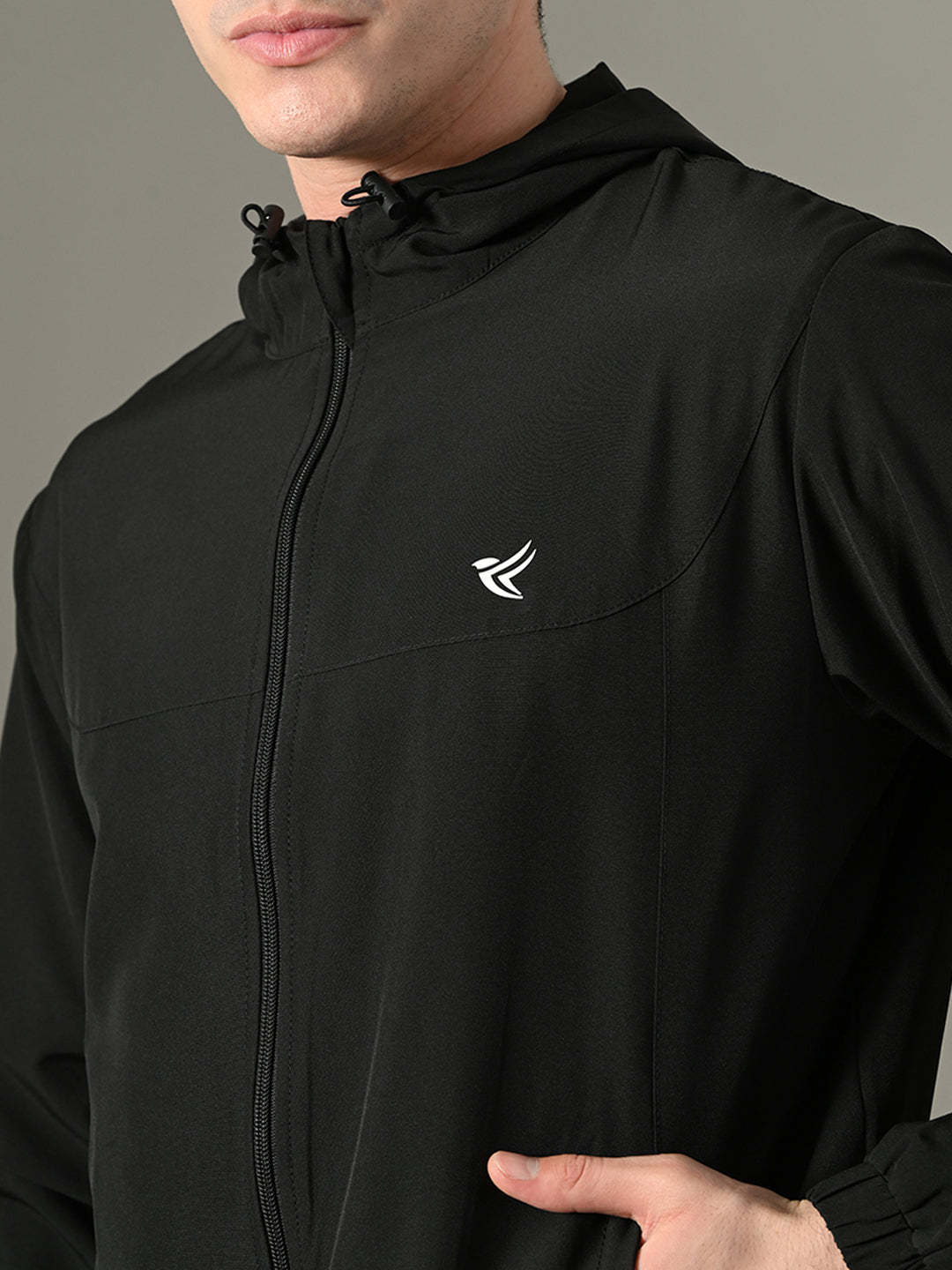 Men's Athletic Tracksuit Set - Sports Jacket & Cargo Pants