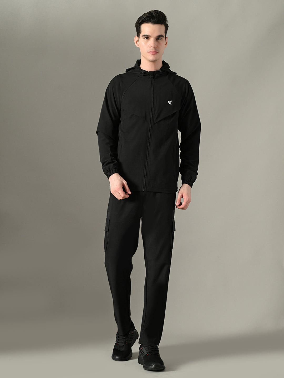 Men's Sports Jacket - 2-Layer Polyester with NS Lycra & Zero Mesh