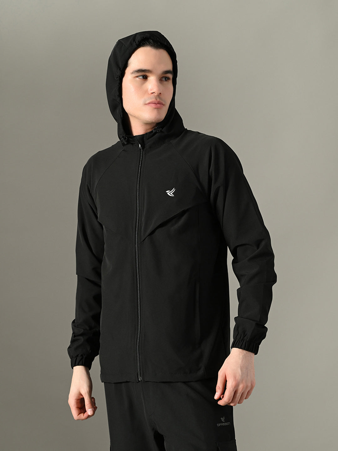 Men's Sports Jacket - 2-Layer Polyester with NS Lycra & Zero Mesh