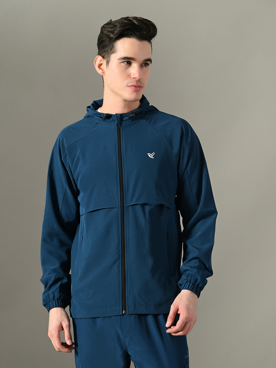 Men's Athletic Tracksuit Set - Sports Jacket & Cargo Pants