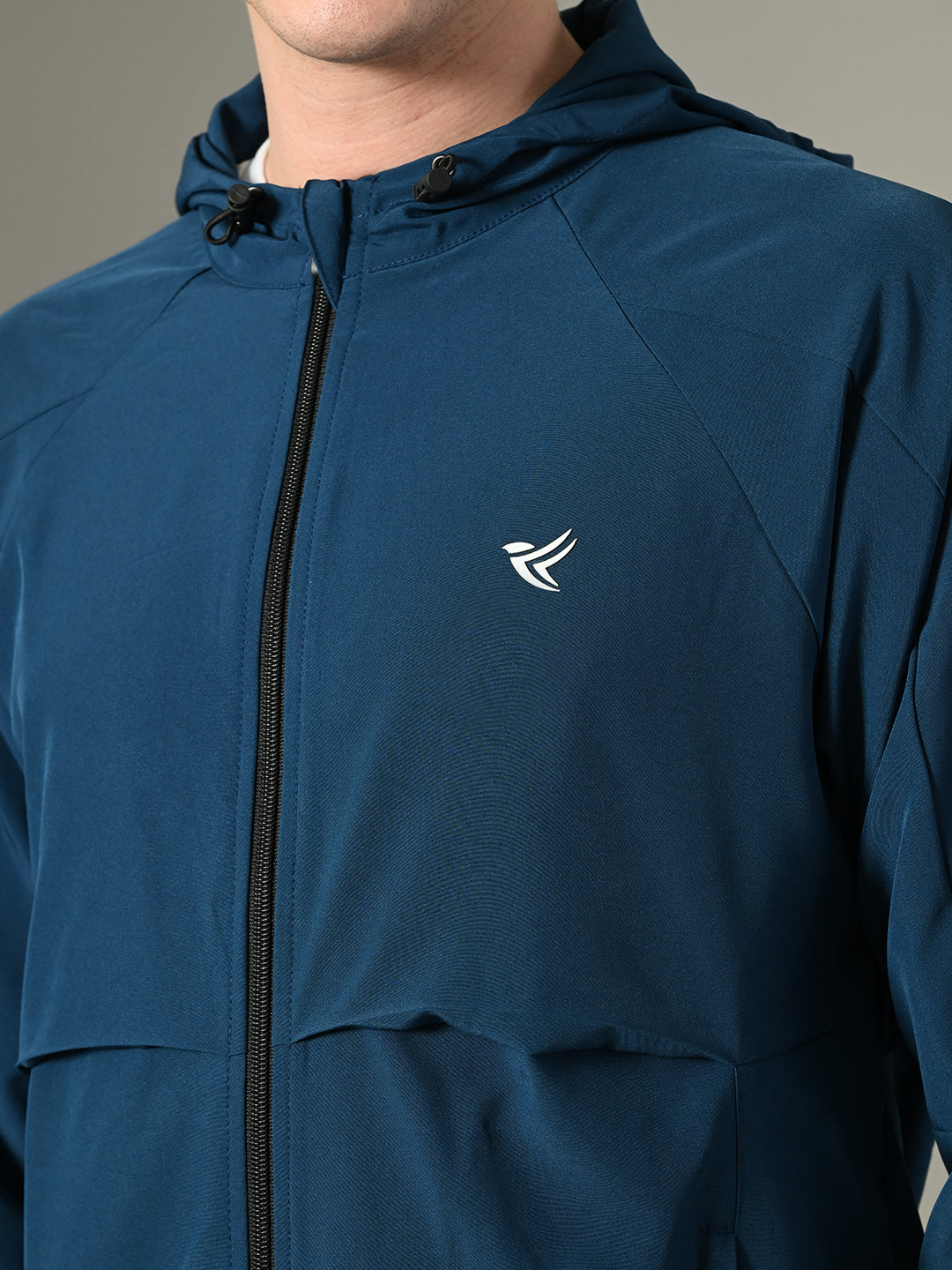 Men's Sports Jacket - 2-Layer Polyester with NS Lycra & Zero Mesh