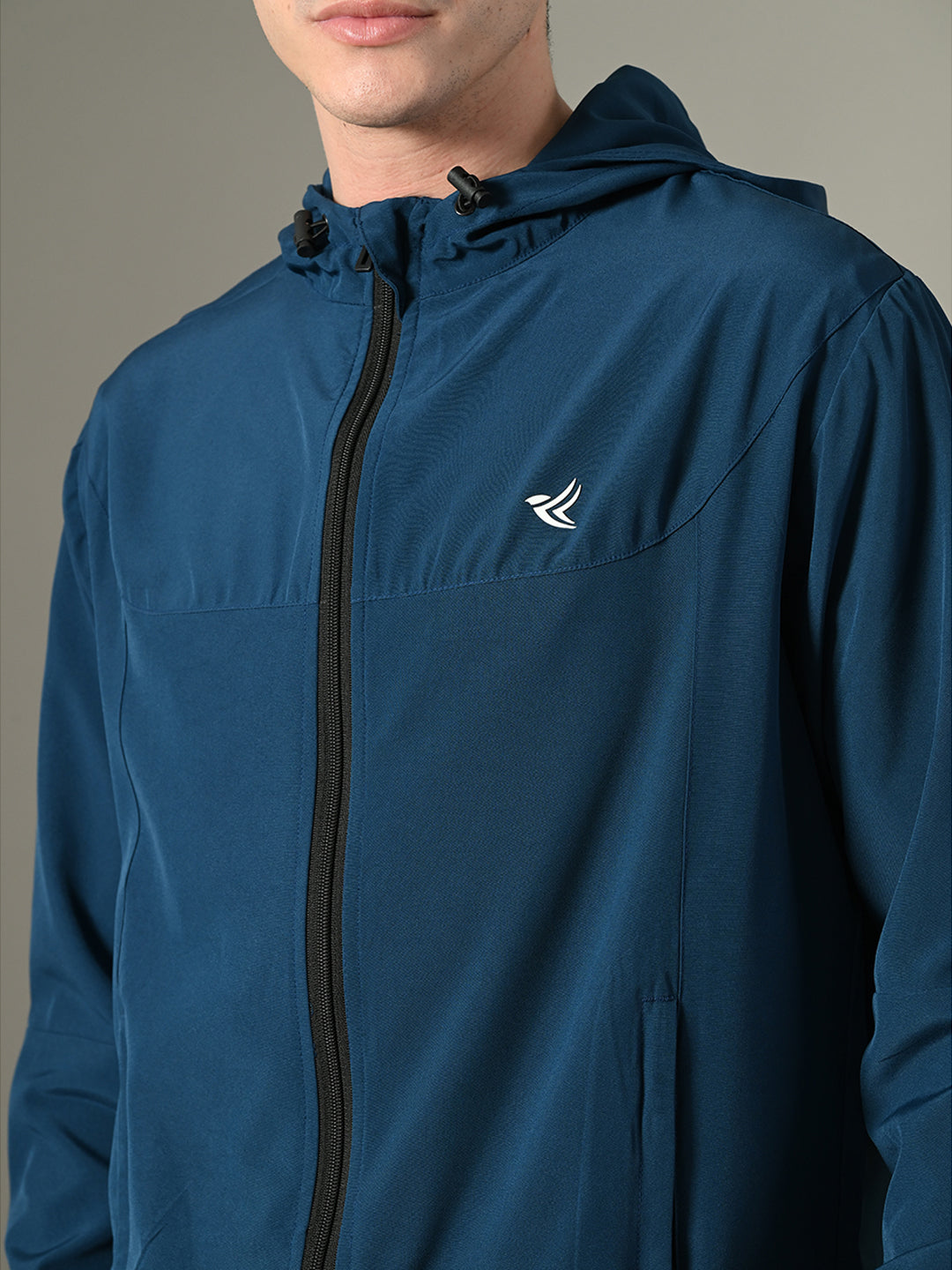 Men's Sports Jacket - 2-Layer Polyester with NS Lycra & Zero Mesh