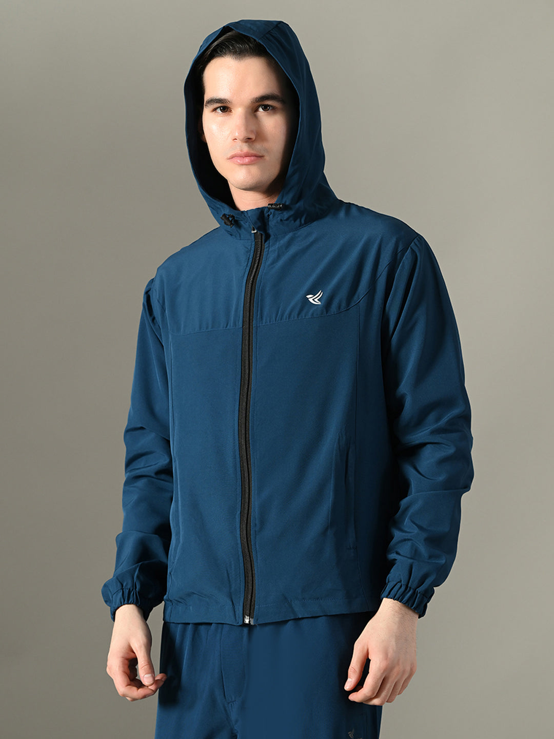 Men's Sports Jacket - 2-Layer Polyester with NS Lycra & Zero Mesh