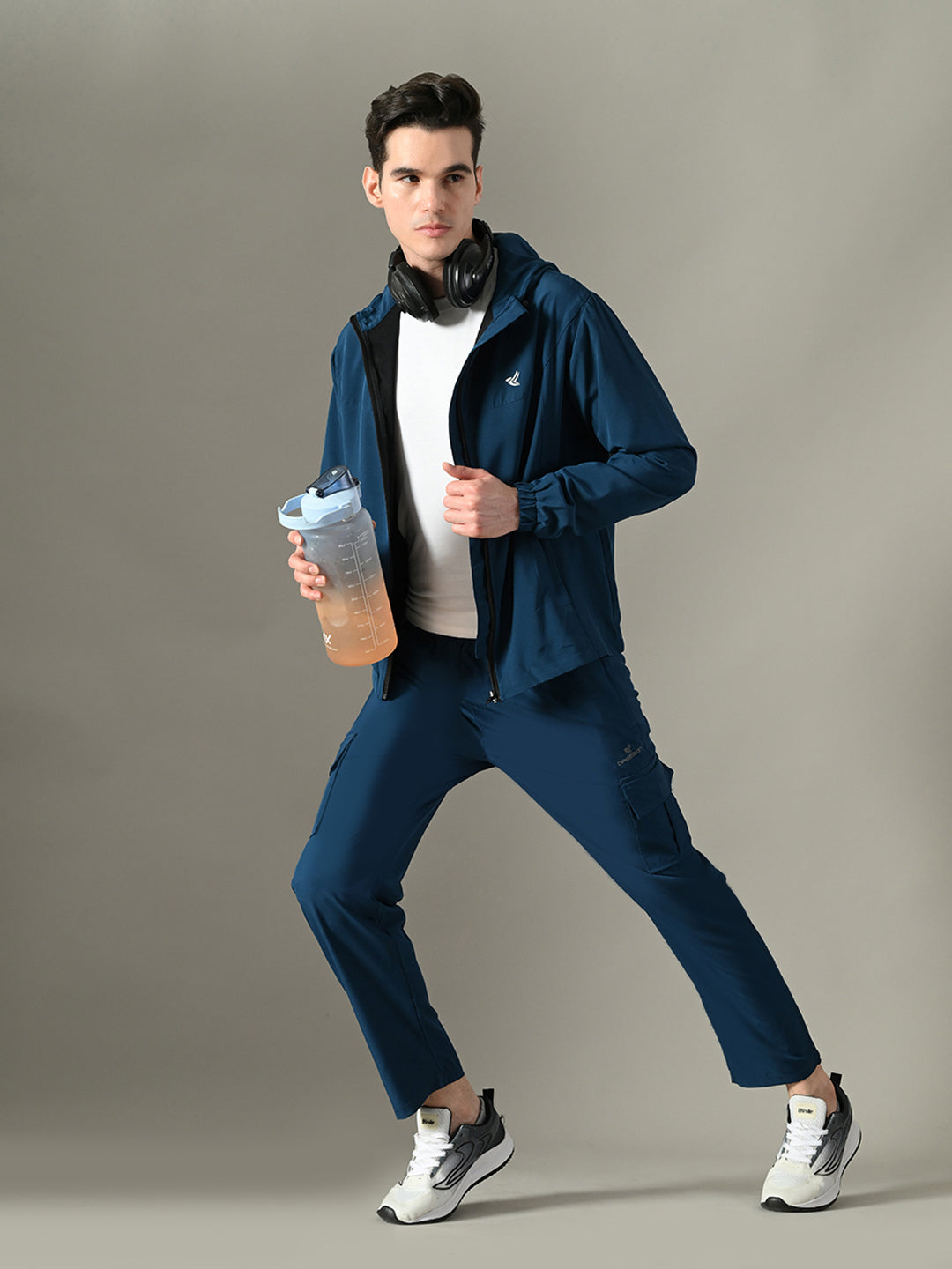 Men's Sports Jacket - 2-Layer Polyester with NS Lycra & Zero Mesh