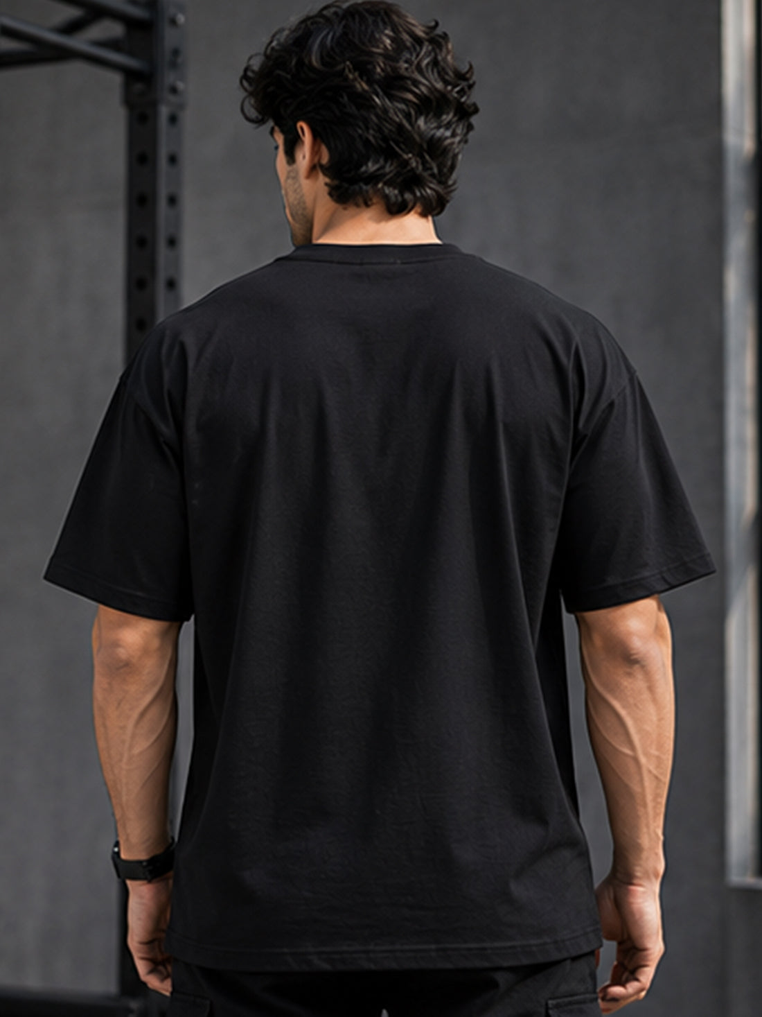 Dpassion Crossfit Oversized Training T Shirt for Men