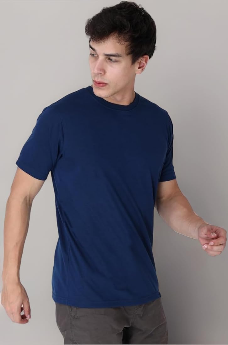 180 GSM Dot Knit Regular T Shirt