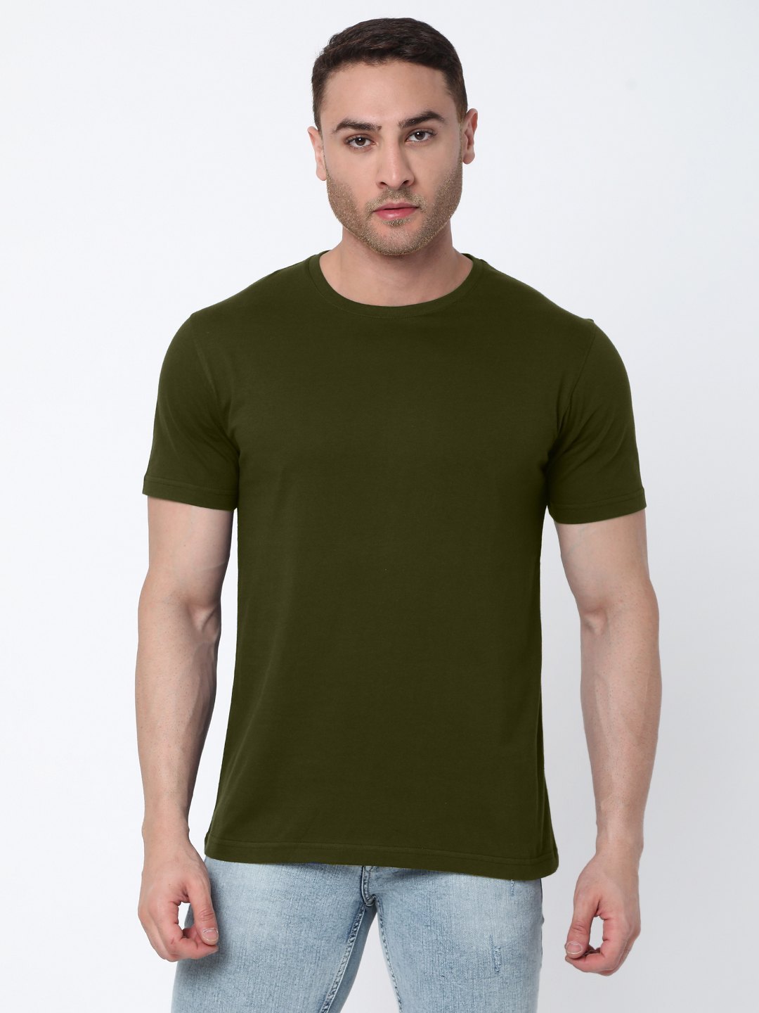 180 GSM Dot Knit Regular T Shirt