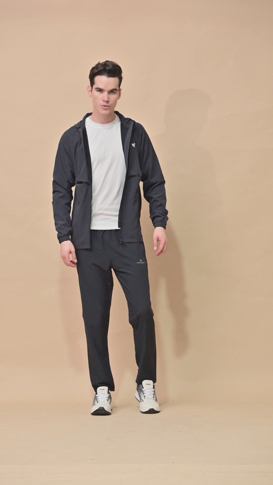 Men's Sports Jacket - 2-Layer Polyester with NS Lycra & Zero Mesh