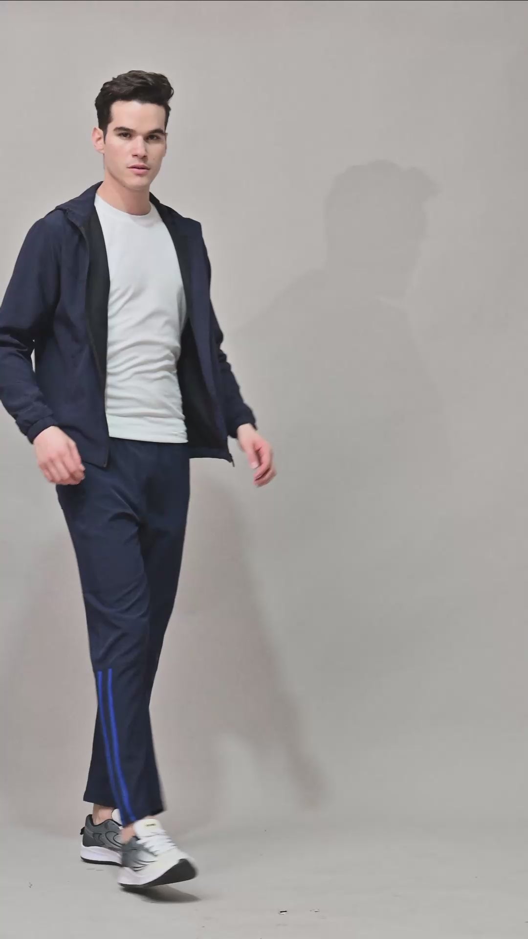 Men's Sports Jacket - 2-Layer Polyester with NS Lycra & Zero Mesh