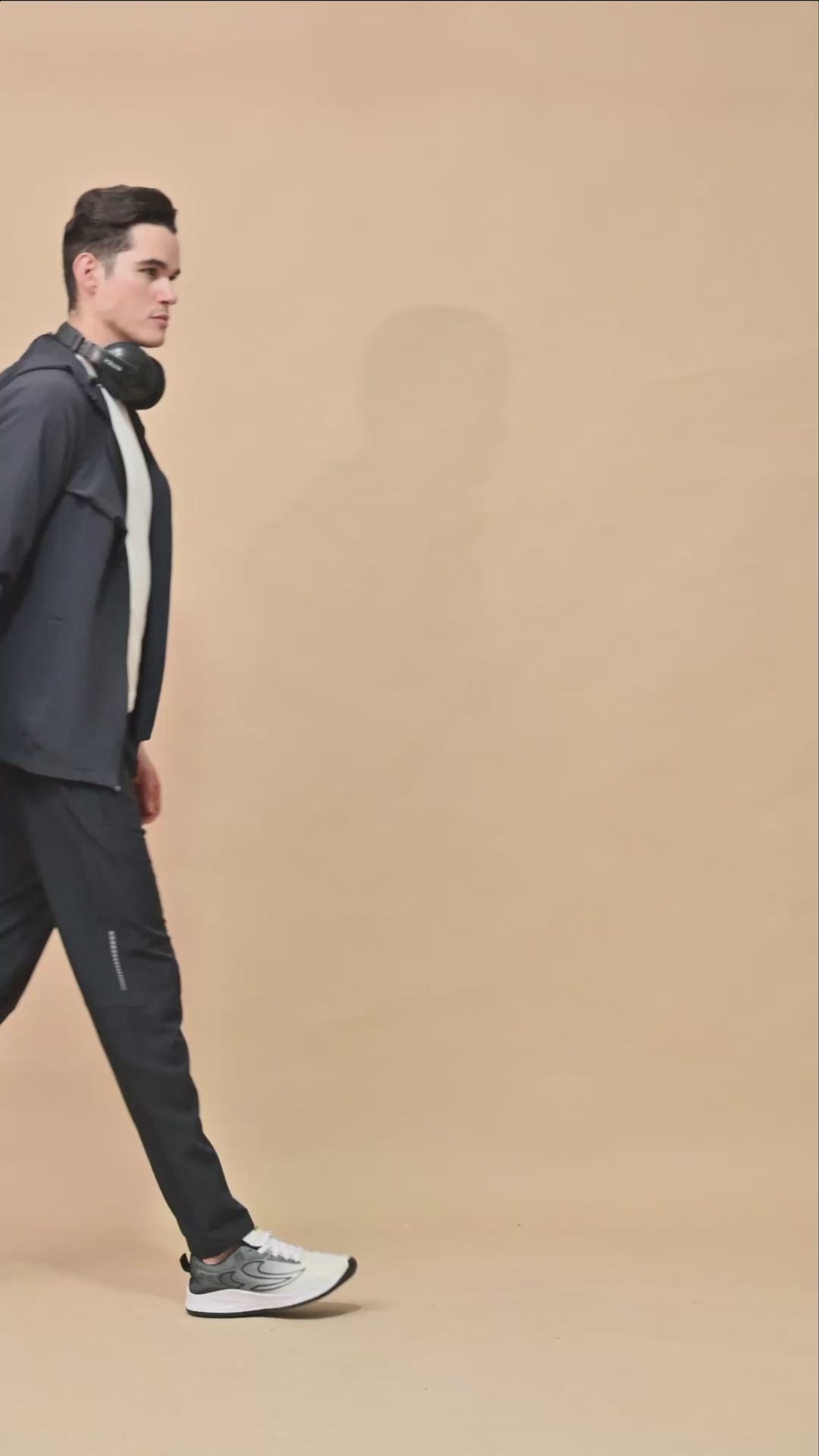 Men's Athletic Tracksuit Set - Sports Jacket & Cargo Pants