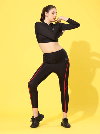 High waist Gym Tights for Women & Regular Wear Yoga Leggings for Women