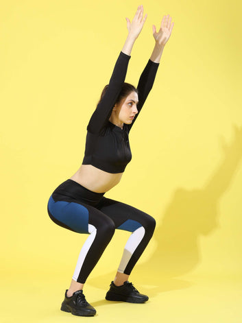 High waist Gym Tights for Women & Regular Wear Yoga Leggings for Women