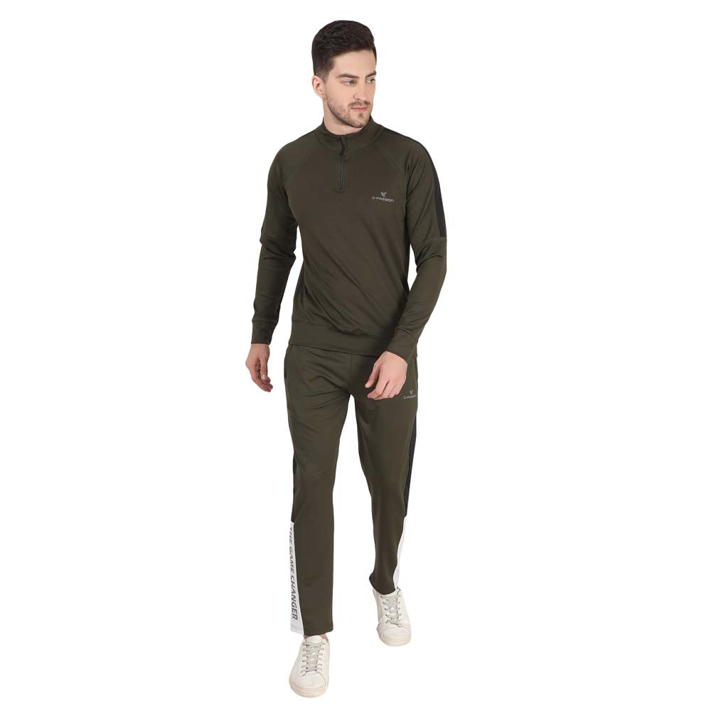 fabstieve Men's NS Lycra with Side Border Trackpants (VK-88