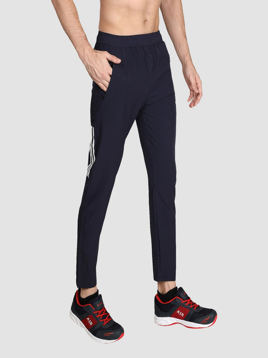 Regular fit sports track pants for men